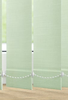 Amalfi, Soft Green - Vertical Blind Slats